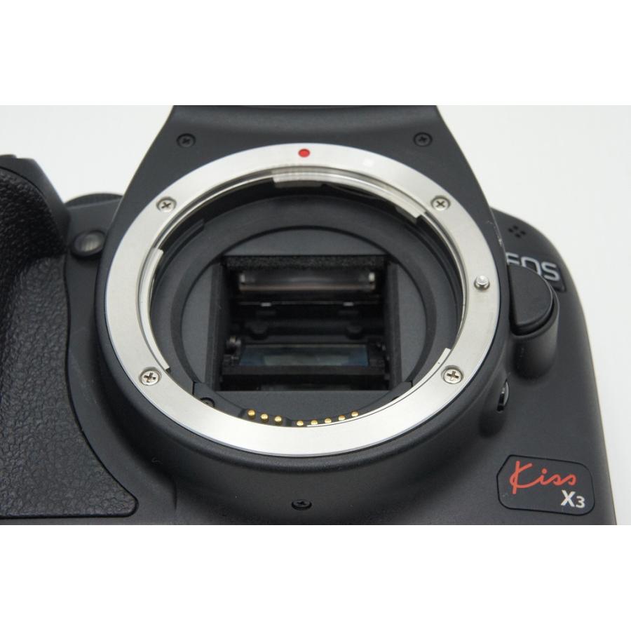 キヤノン（Canon） 美品 EOS Kiss X3 + EF-S 18-55mm F3.5-5.6 IS