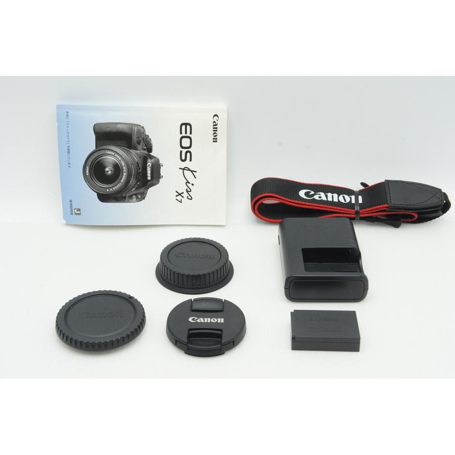 キヤノン（Canon） 美品 EOS Kiss X7 ボディ + EF-S 18-55 IS STM