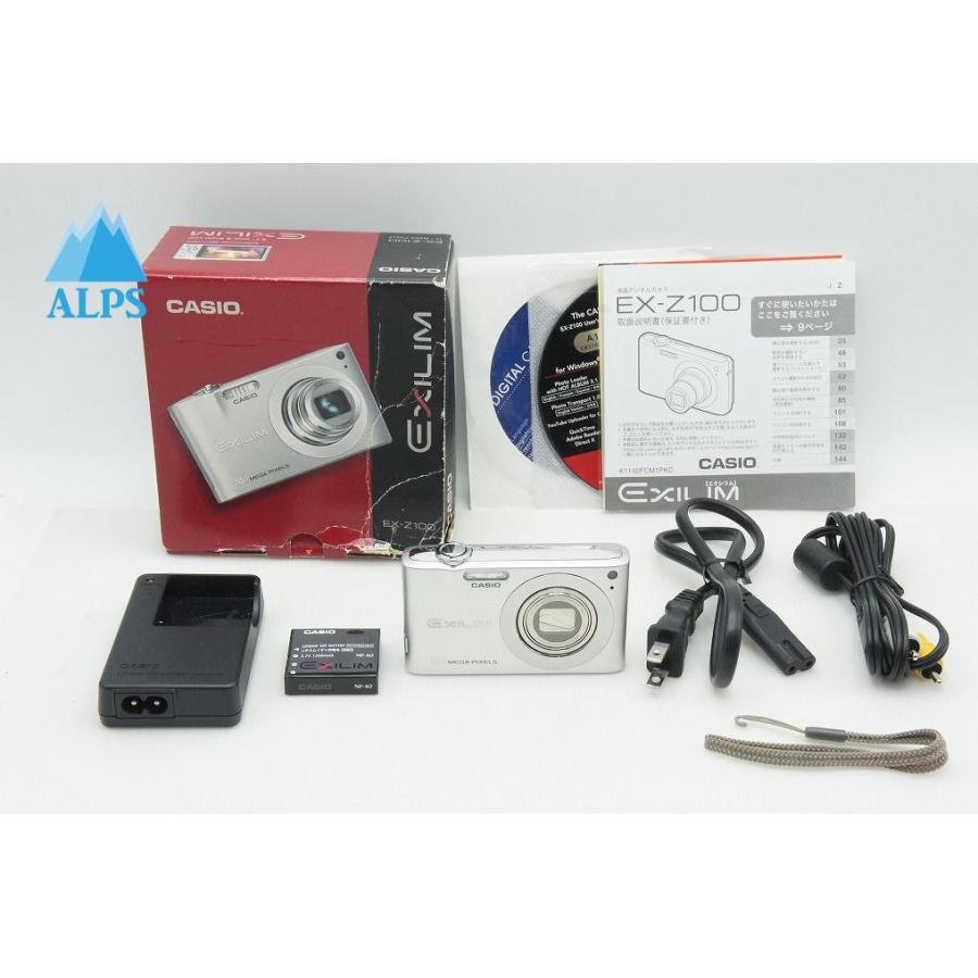 CASIO（カシオ） 良品 EXILIM EX-Z100 シルバー コンパクトデジタル