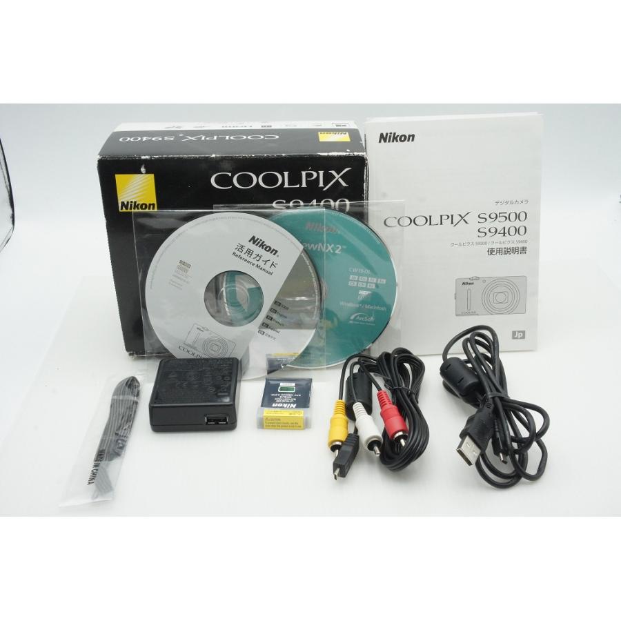 チ*プ様 Nikon COOLPIX S9400 本体と付属品 ニコン（Nikon） 良品 COOLPIX S9400 ブラック コンパクトデジタル