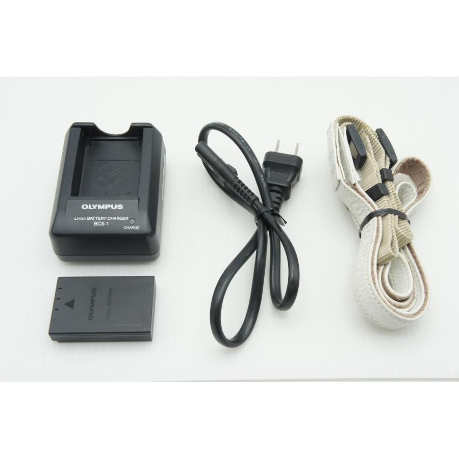 OLYMPUS PEN Lite E-PL1 ダブルレンズ　ホワイト付属品あり OLYMPUS PEN オリンパス ミラーレス ペン E-PL1 レンズキット ホワイト