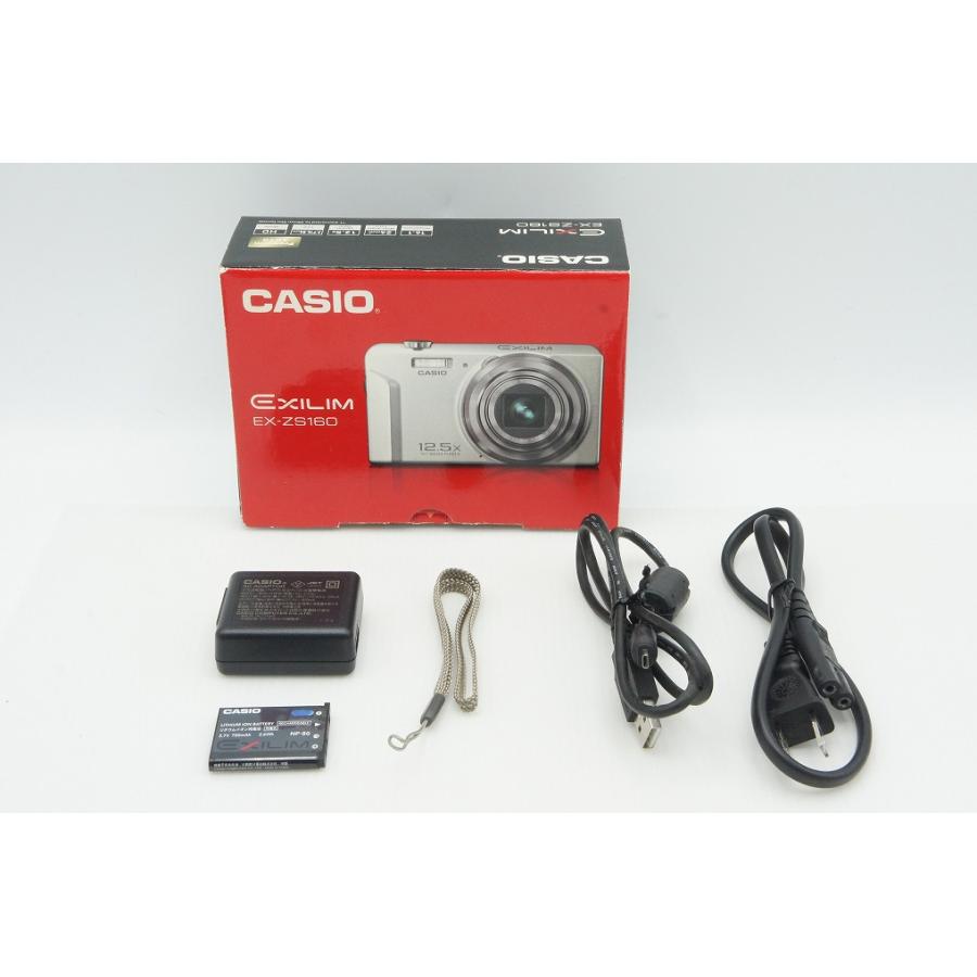 CASIO（カシオ） 美品 EXILIM EX-ZS160 コンパクトデジタルカメラ