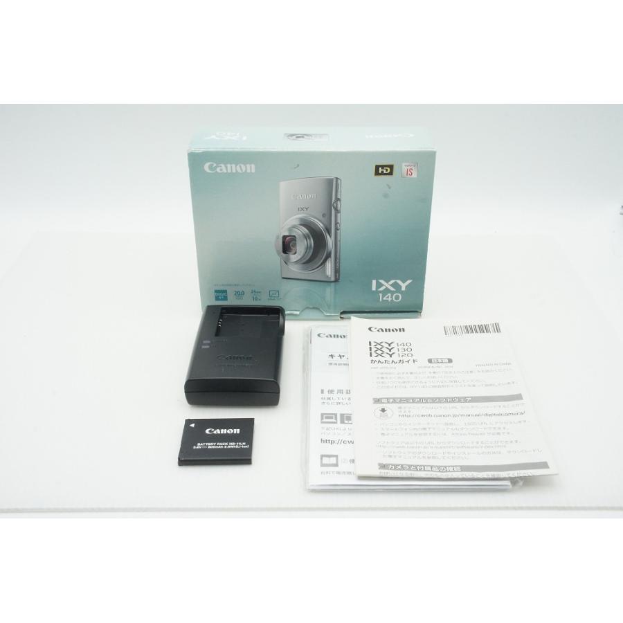 キヤノン（Canon） IXY 140 コンパクトデジタルカメラ シルバー 元箱付