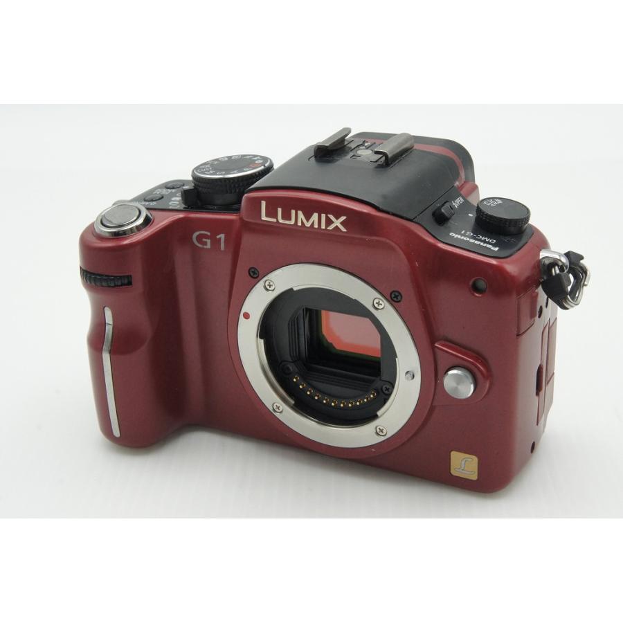Panasonic パナソニック LUMIX DMC-G1 ボディ ミラーレス一眼カメラ コンフォートレッド 260107ad【アルプスカメラ】の画像