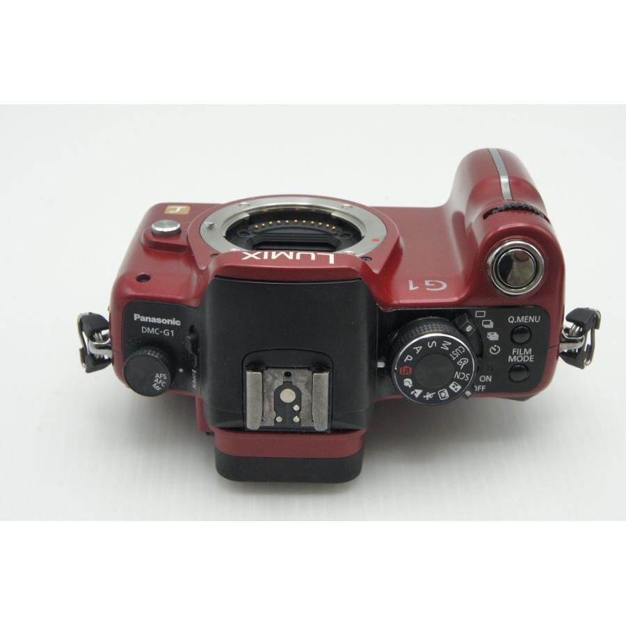 Panasonic パナソニック LUMIX DMC-G1 ボディ ミラーレス一眼カメラ コンフォートレッド 260107ad【アルプスカメラ】の画像