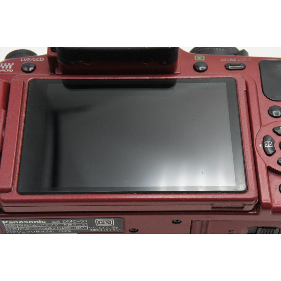 Panasonic パナソニック LUMIX DMC-G1 ボディ ミラーレス一眼カメラ コンフォートレッド 260107ad【アルプスカメラ】の画像