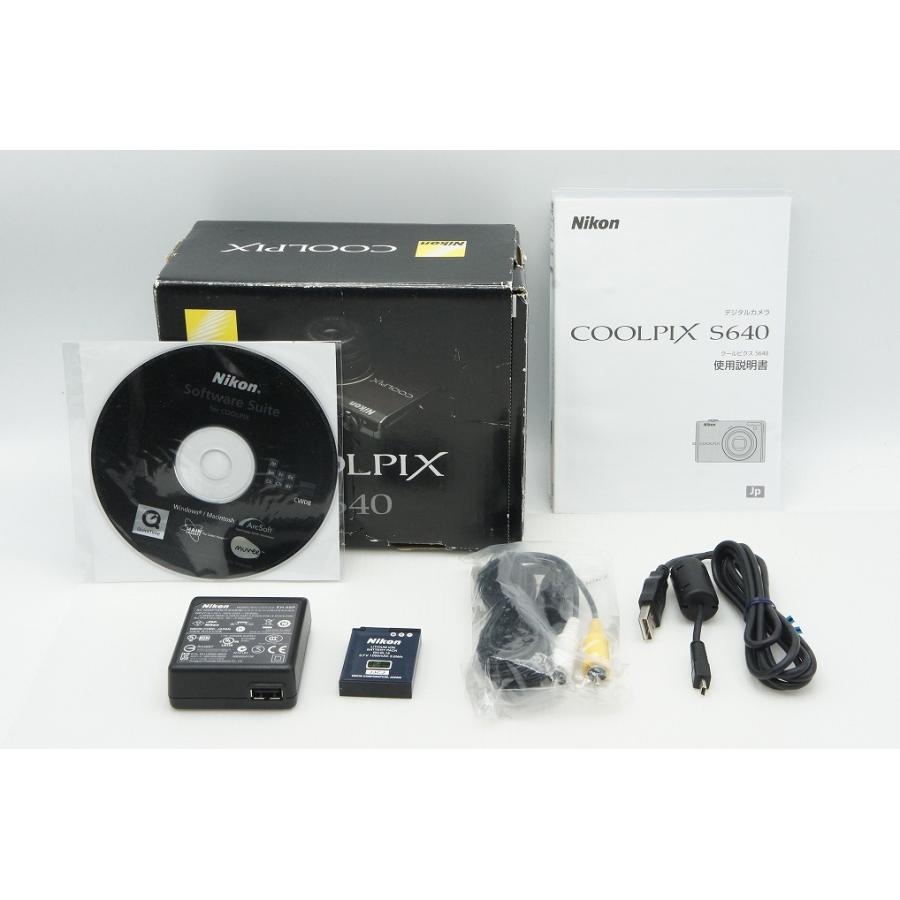 ニコン（Nikon） COOLPIX S640 コンパクトデジタルカメラ ディープ