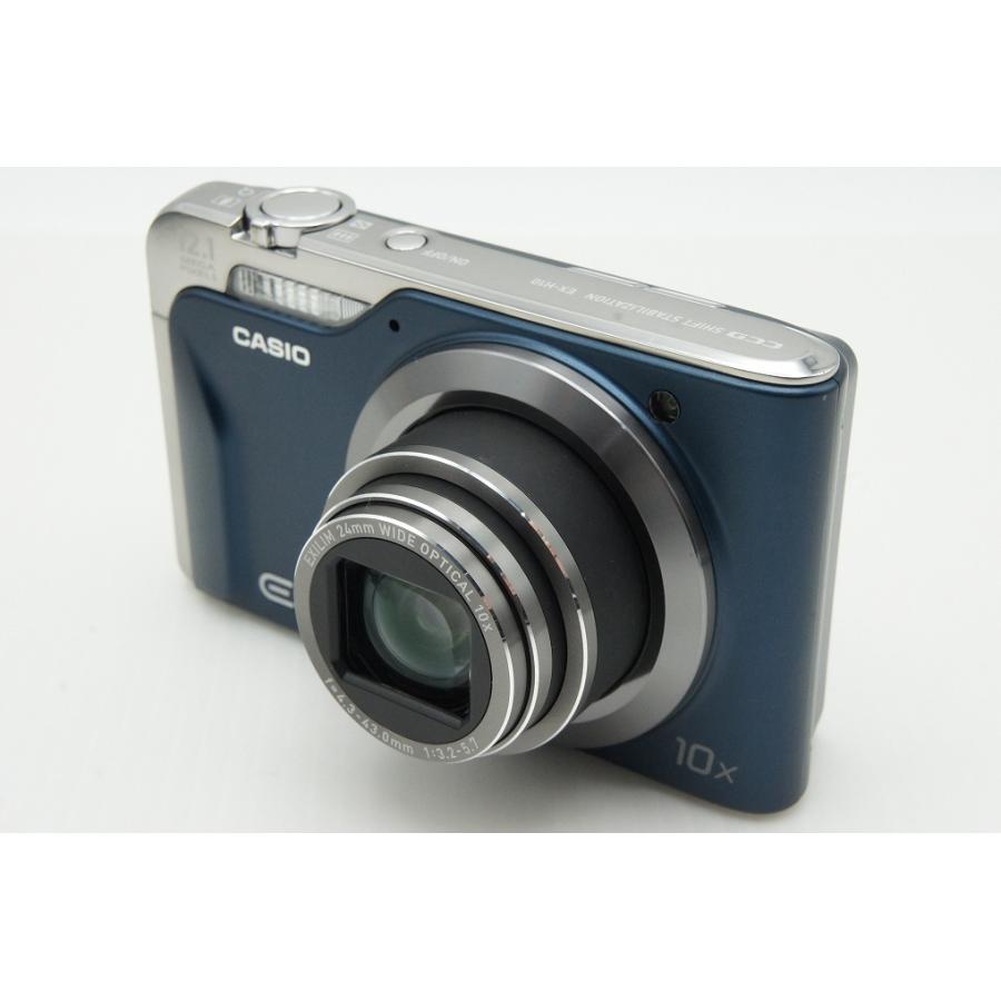 Casio EX-H10 ブルー 動作確認済み CASIO（カシオ） 美品 EXILIM EX-H10 コンパクトデジタルカメラ ブルー