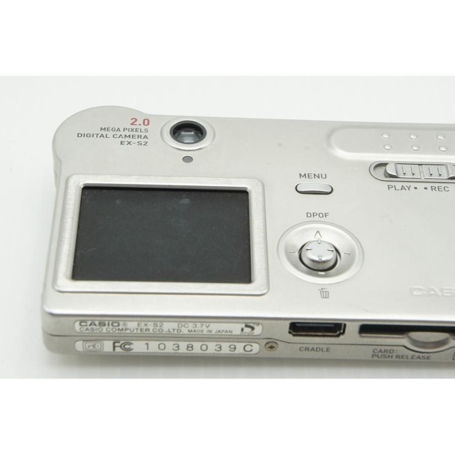 CASIO（カシオ） EXILIM EX-S2 コンパクトデジタルカメラ シルバー
