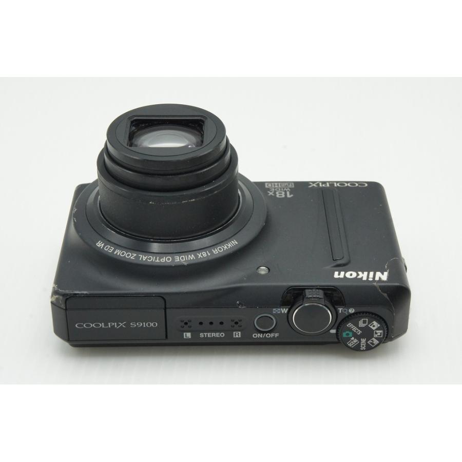 ニコン（Nikon） COOLPIX S9100 コンパクトデジタルカメラ ブラック 元