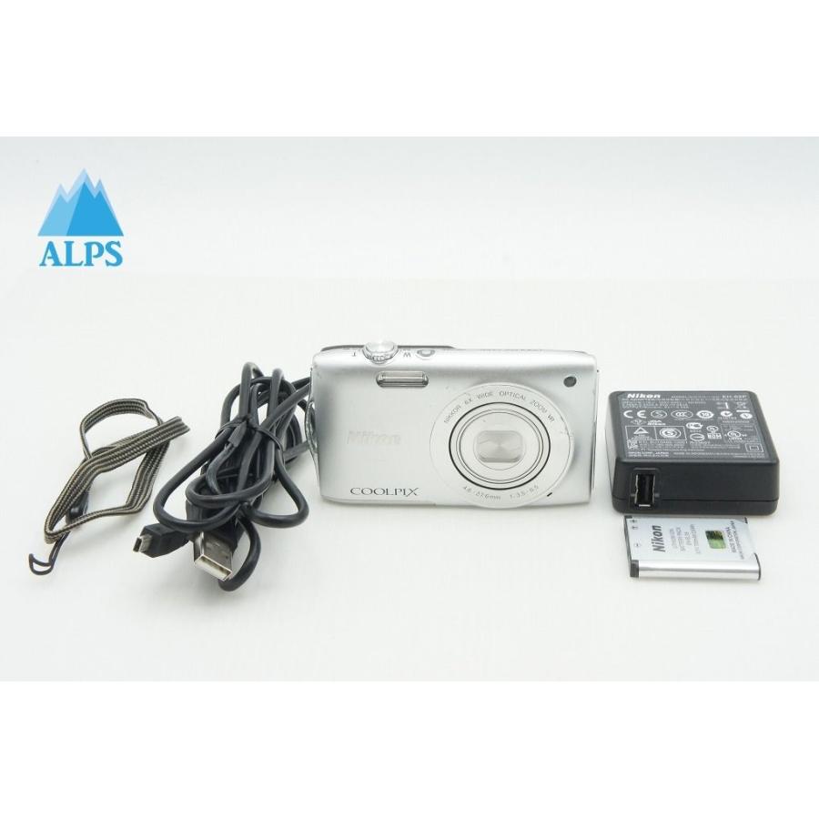 ニコン（Nikon） COOLPIX S3300 コンパクトデジタルカメラ シルバー