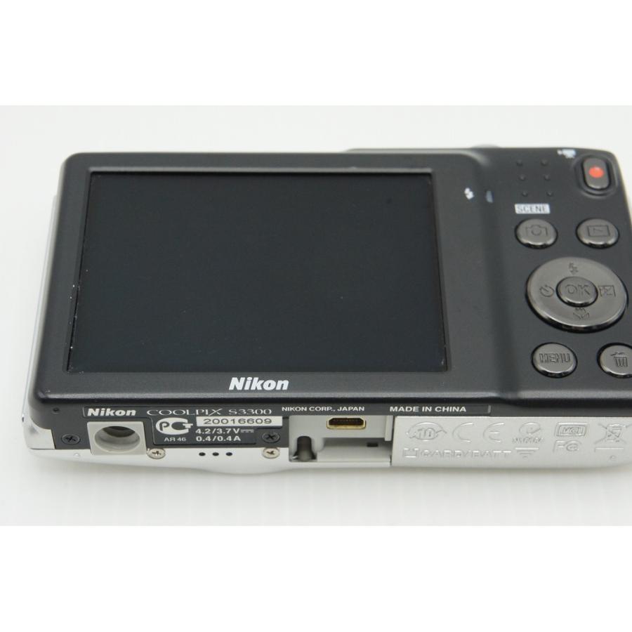 ニコン（Nikon） COOLPIX S3300 コンパクトデジタルカメラ シルバー