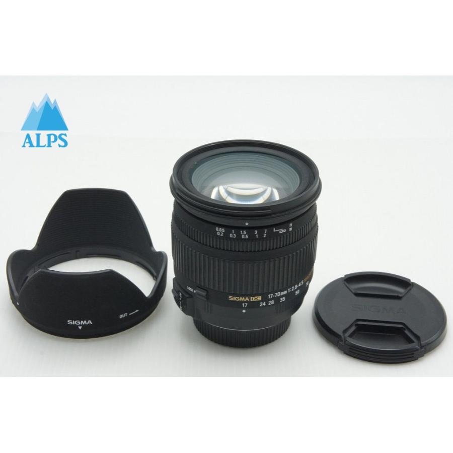シグマ（SIGMA） 良品 17-70mm F2.8-4.5 DC MACRO HSM Nikon ニコン F 