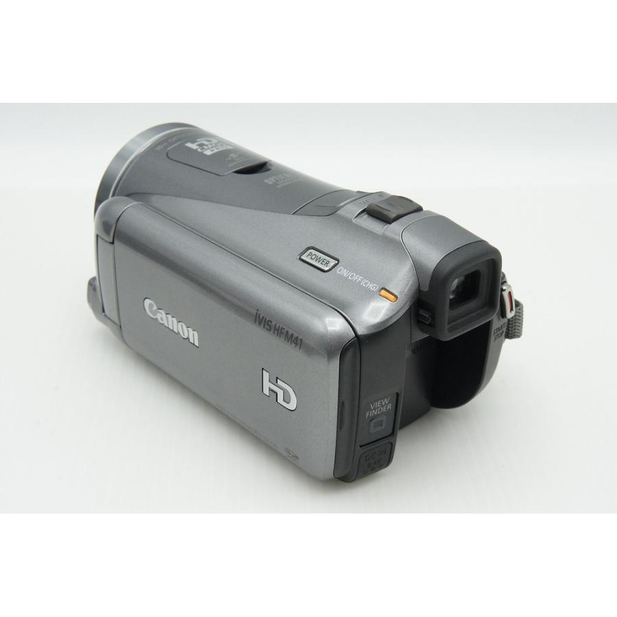 キヤノン（Canon） 美品 iVIS HF M41 デジタルビデオカメラ シルバー