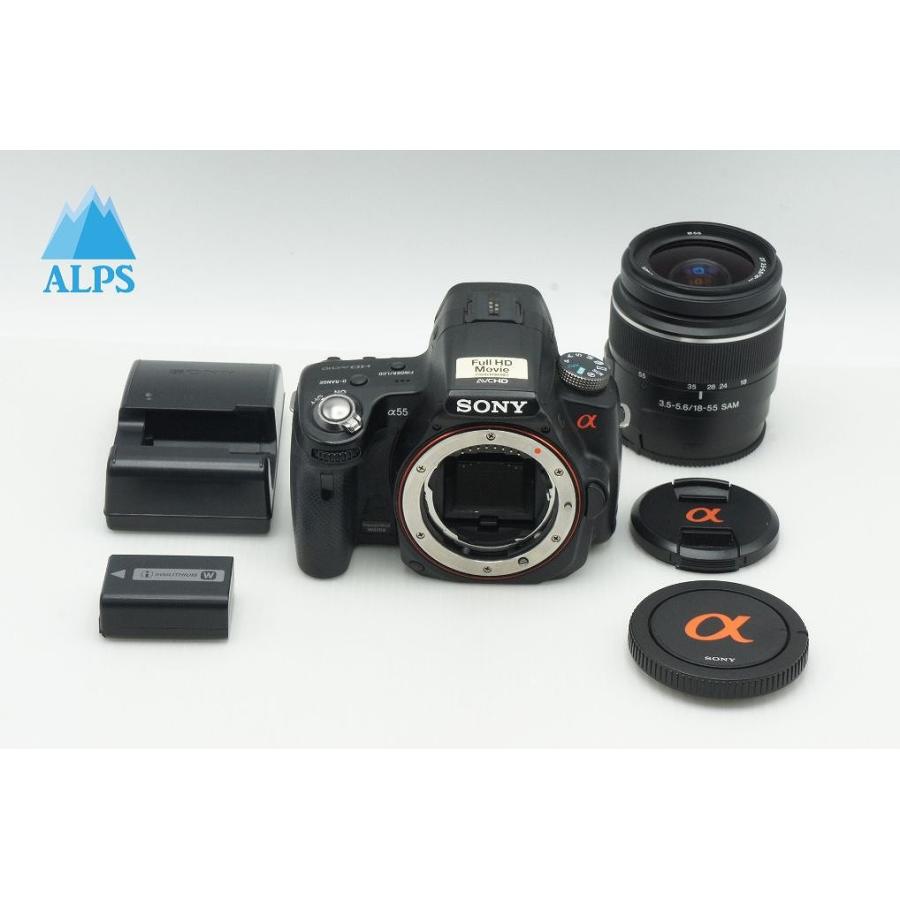 sony dslr-a230　sony sal1855　セット SONY（ソニー） α55 + DT 18-55mm F3.5-5.6 デジタル一眼レフカメラ