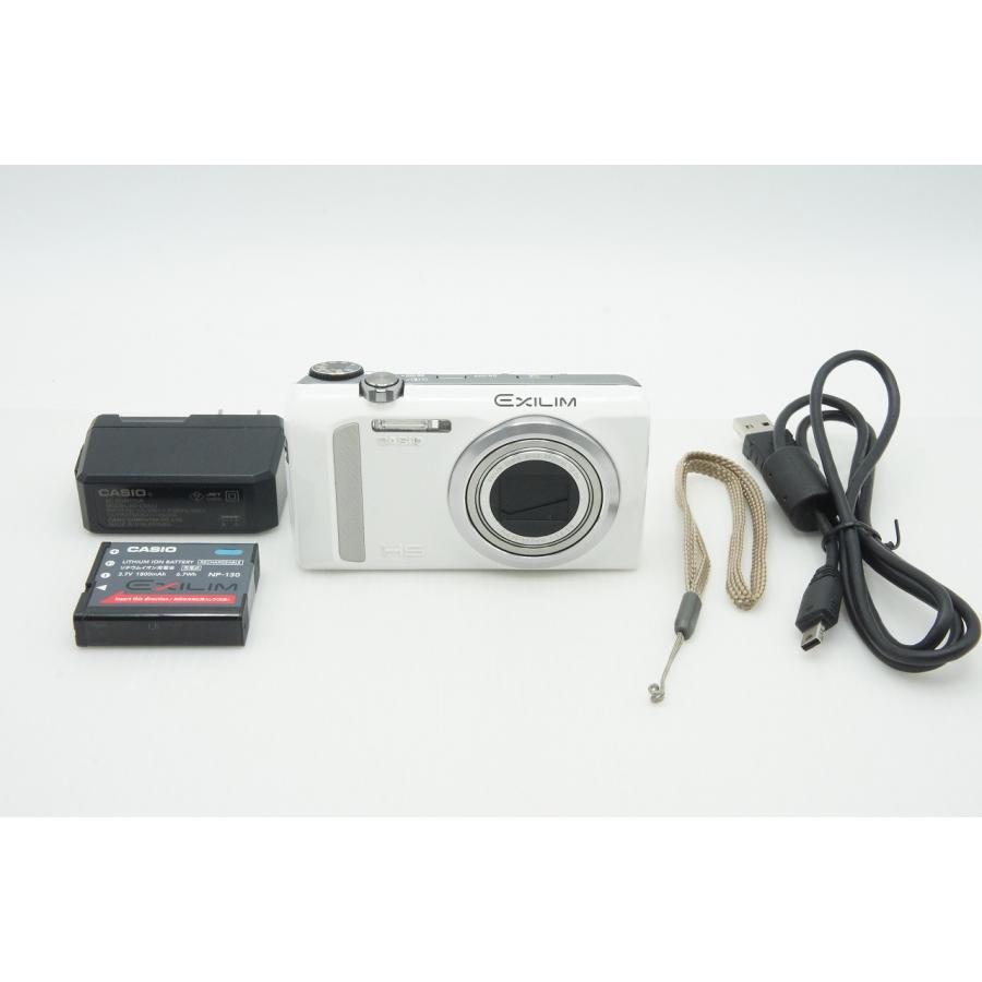 バッテリーなし】CASIO EXILIM EX-ZR510 ホワイト デジカメ CASIO