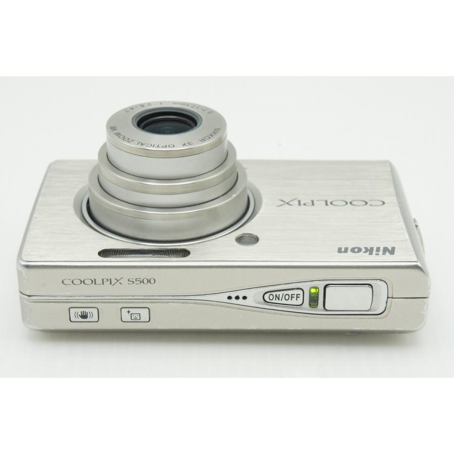 ニコン（Nikon） COOLPIX S500 コンパクトデジタルカメラ シルバー
