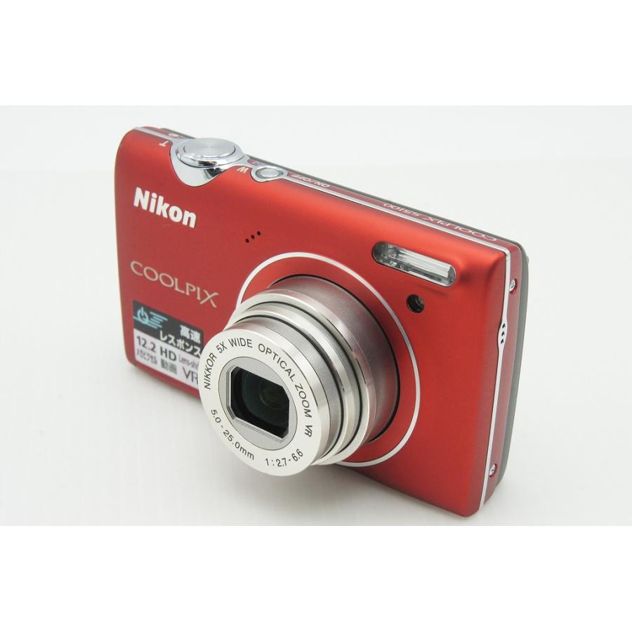ニコン（Nikon） 良品 COOLPIX S5100 コンパクトデジタルカメラ レッド
