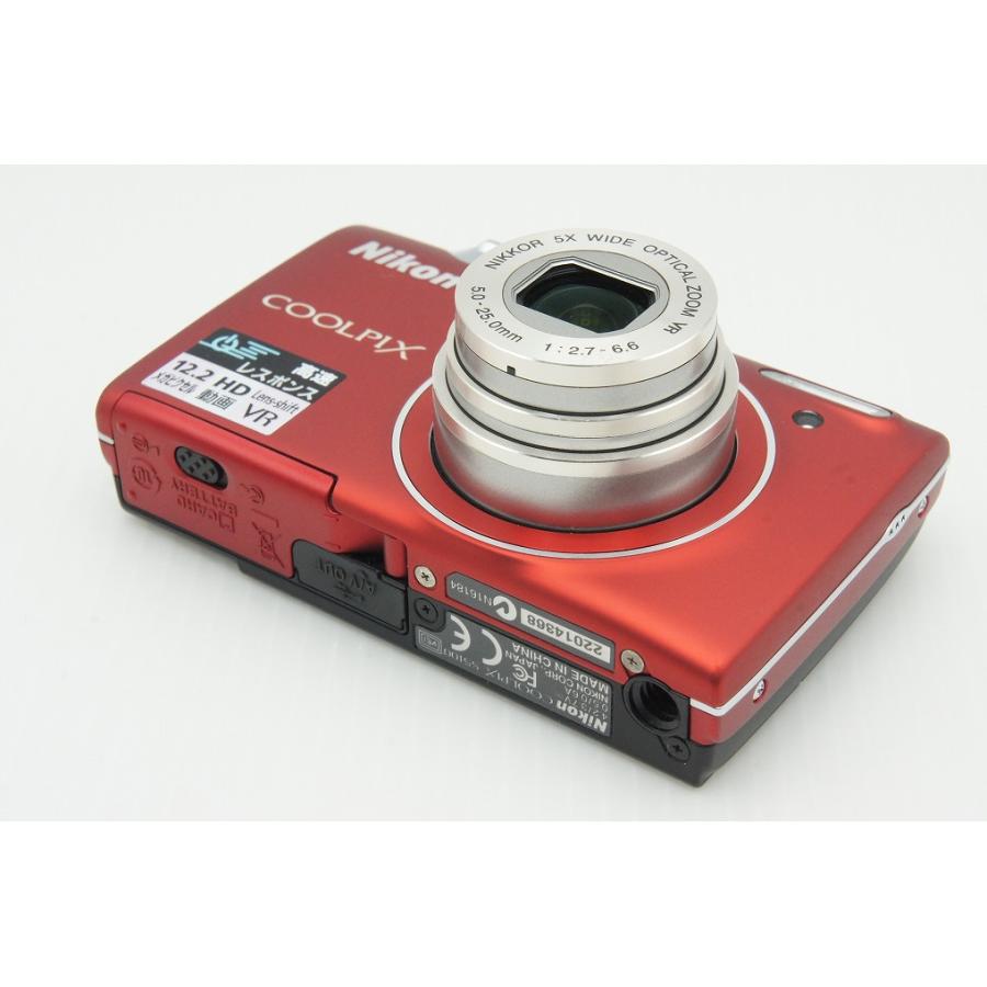 ニコン（Nikon） 良品 COOLPIX S5100 コンパクトデジタルカメラ レッド