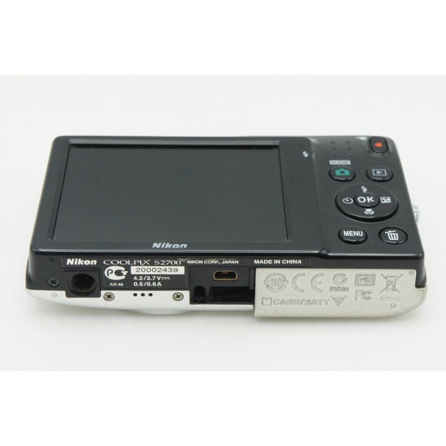 ニコン（Nikon） COOLPIX S2700 コンパクトデジタルカメラ シルバー