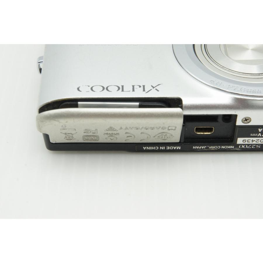 ニコン（Nikon） COOLPIX S2700 コンパクトデジタルカメラ シルバー