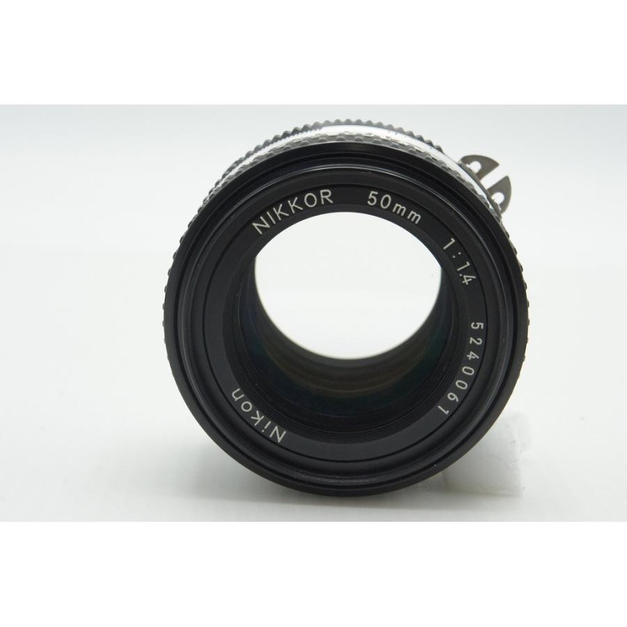 美品 Nikon ニコン Ai-S Nikkor 50mm F1.4 MF 単焦点レンズ 260123aj【アルプスカメラ】