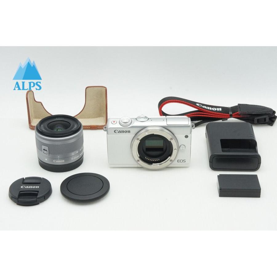 キヤノン　Canon EOS M100 レンズセット ≪安心の動作確認済品≫ キヤノン EOS M100 ダブルレンズキット ブラック | ミラーレス一眼