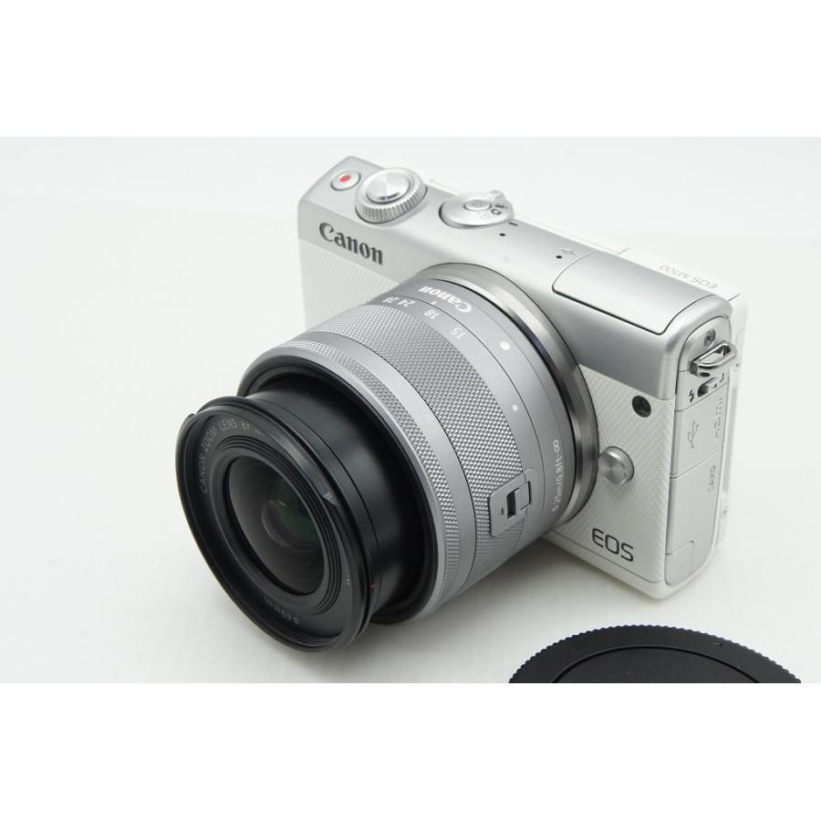 Wi-Fi Canon EOS M100 EF-M 15-45mm レンズセット 【公式通販】