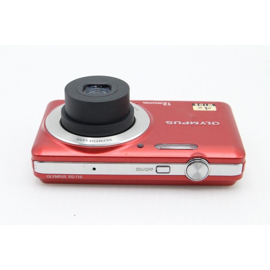 OLYMPUS オリンパス コンパクトデジタルカメラ VG-110 レッド オリンパス（OLYMPUS） VG-110 コンパクトデジタルカメラ レッド
