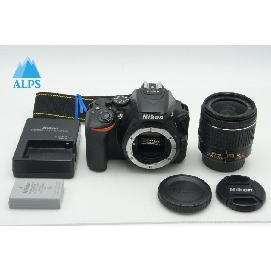ニコン（Nikon） 良品 D5600 ボディ + AF-P DX 18-55mm VR レンズ 