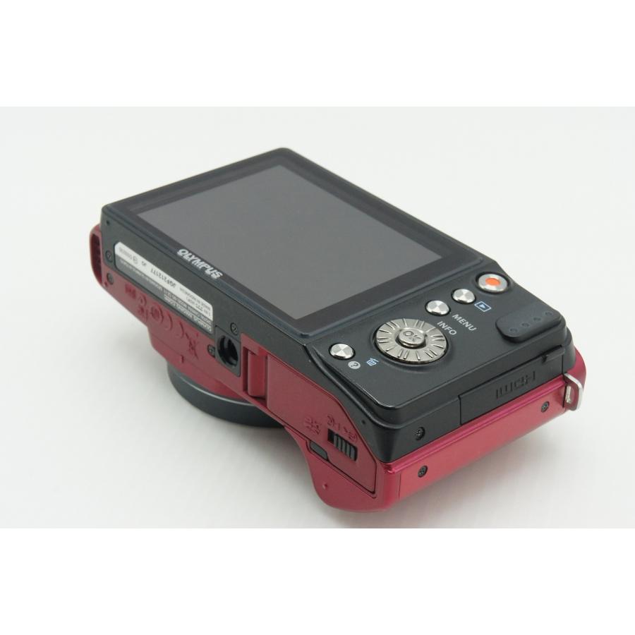 オリンパス（OLYMPUS） 美品 SZ-11 コンパクトデジタルカメラ レッド