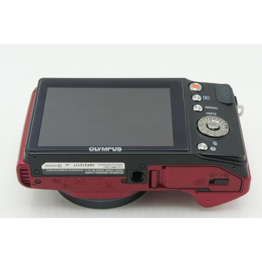 オリンパス（OLYMPUS） 美品 SZ-11 コンパクトデジタルカメラ レッド