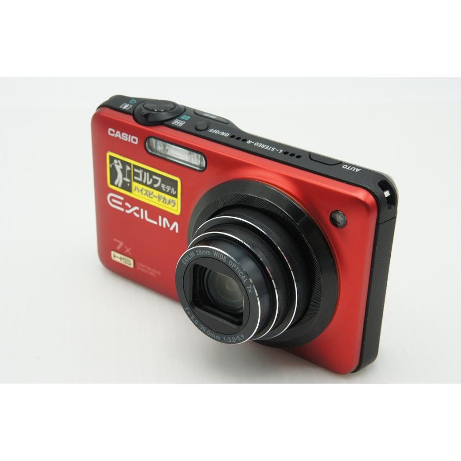 CASIO EXILIM コンパクトデジタルカメラ レッド EX-FC200S CASIO（カシオ） 良品 EXILIM EX-FC200S コンパクトデジタルカメラ