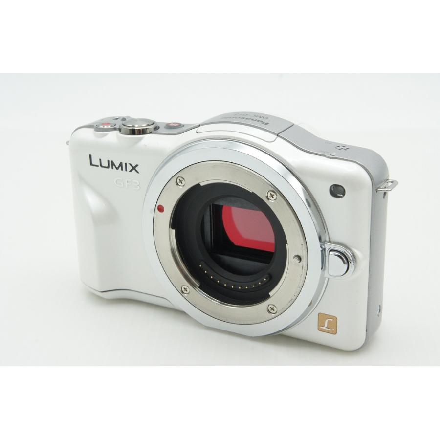 良品 Panasonic パナソニック LUMIX DMC-GF3 ボディ ミラーレス一眼カメラ シェルホワイト 260210d【アルプスカメラ】_1
