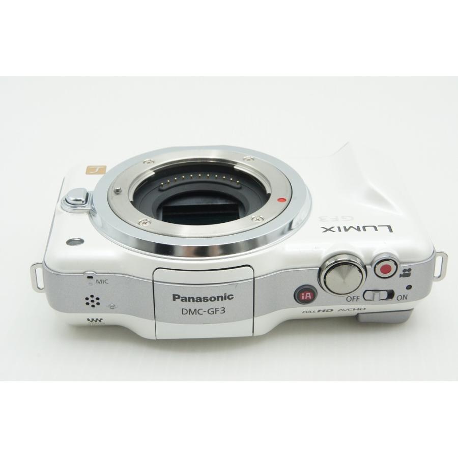 良品 Panasonic パナソニック LUMIX DMC-GF3 ボディ ミラーレス一眼カメラ シェルホワイト 260210d【アルプスカメラ】_2