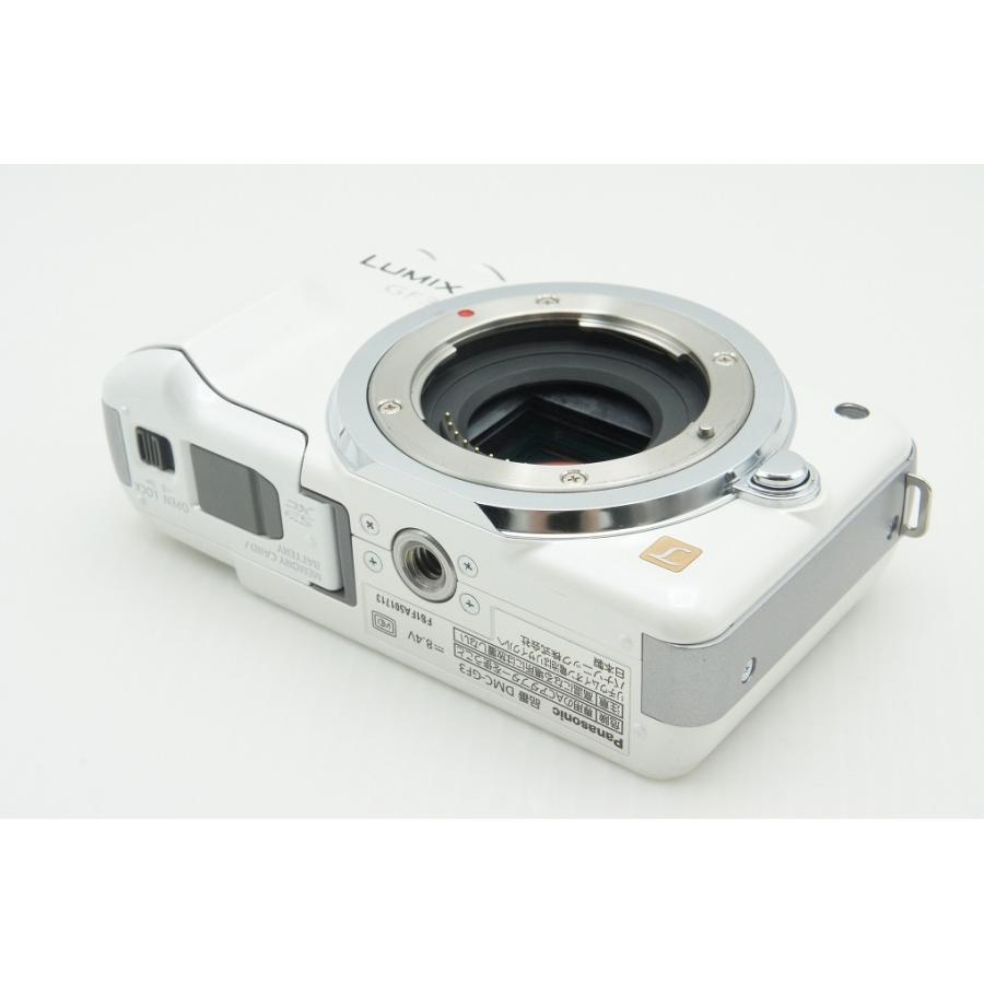 良品 Panasonic パナソニック LUMIX DMC-GF3 ボディ ミラーレス一眼カメラ シェルホワイト 260210d【アルプスカメラ】_3