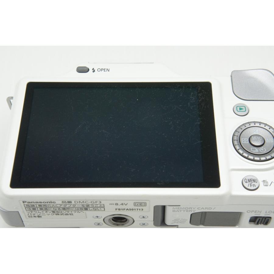 良品 Panasonic パナソニック LUMIX DMC-GF3 ボディ ミラーレス一眼カメラ シェルホワイト 260210d【アルプスカメラ】_7