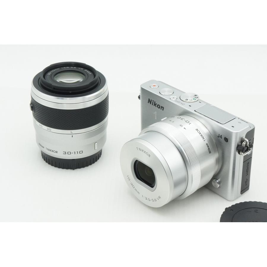 ニコン（Nikon） 美品 1 J4 ダブルズームキット ミラーレス一眼カメラ 