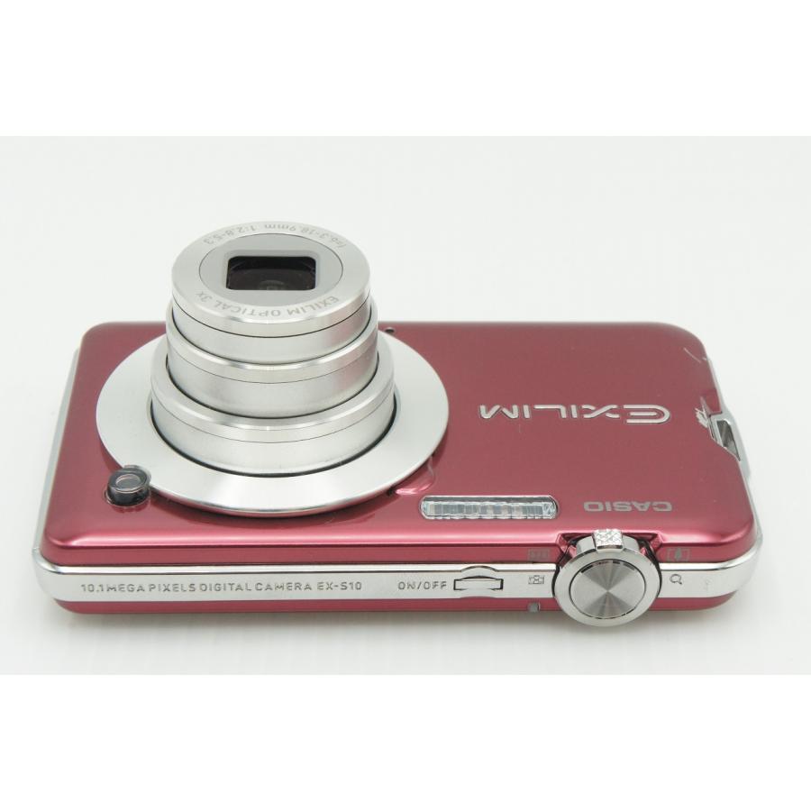 CASIO（カシオ） 良品 EXILIM EX-S10 コンパクトデジタルカメラ レッド