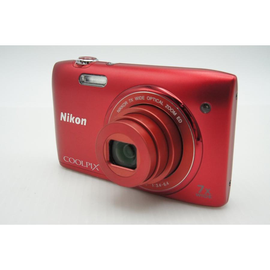 Nikon ニコン COOLPIX S3400コンパクトデジタルカメラ 箱付き ト足】Nikon ニコン COOLPIX S3400 シルバー 箱 付属品付き コンパクト