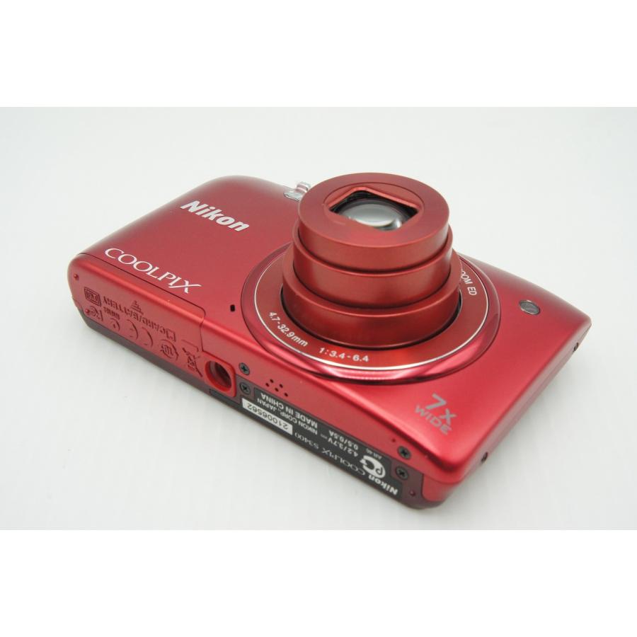 Nikon ニコン COOLPIX S3400コンパクトデジタルカメラ 箱付き Amazon | Nikon COOLPIX S3400 RED ニコン クールピクス レッド