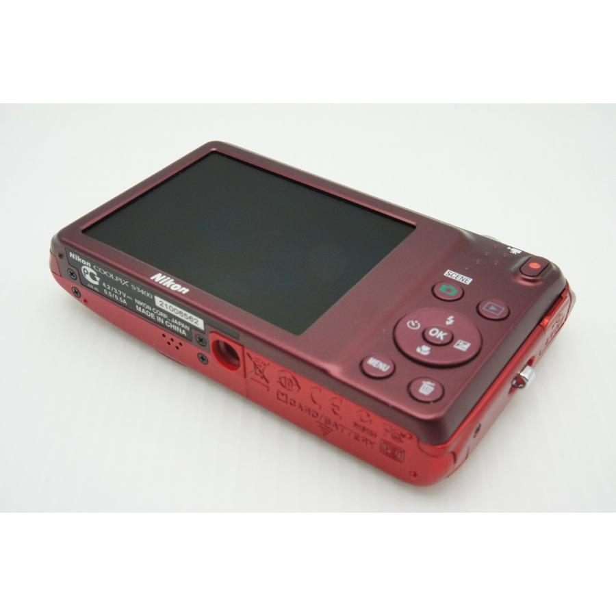 ニコン（Nikon） 良品 COOLPIX S3400 コンパクトデジタルカメラ レッド