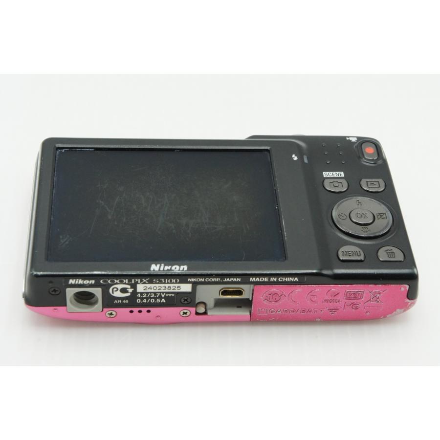 ニコン（Nikon） COOLPIX S3100 コンパクトデジタルカメラ フレッシュ