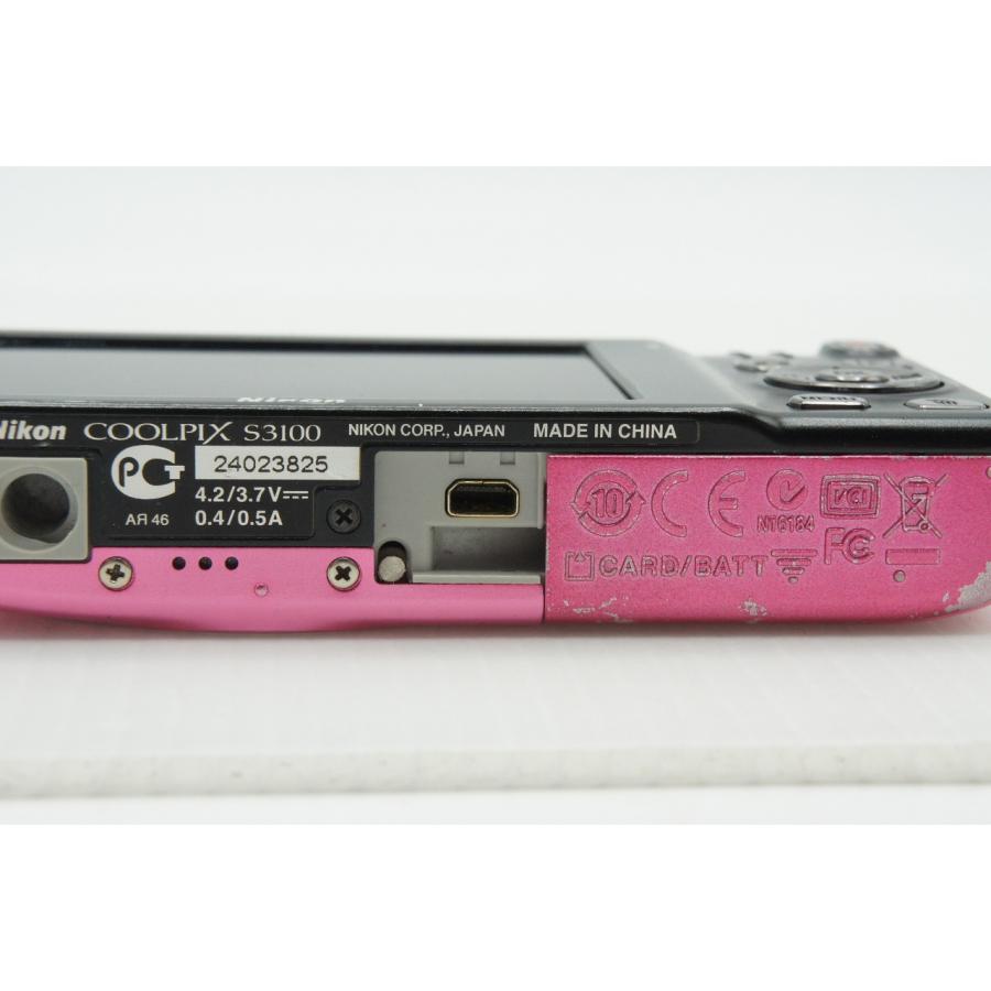 ニコン（Nikon） COOLPIX S3100 コンパクトデジタルカメラ フレッシュ