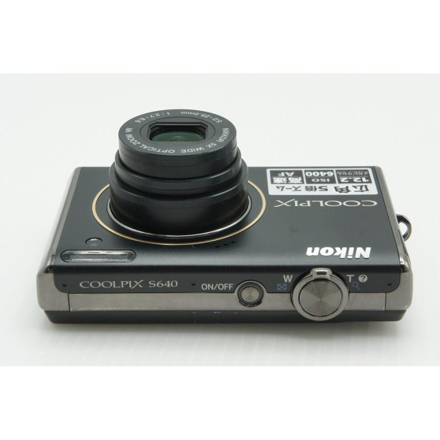 ニコン（Nikon） COOLPIX S640 コンパクトデジタルカメラ ブラック 