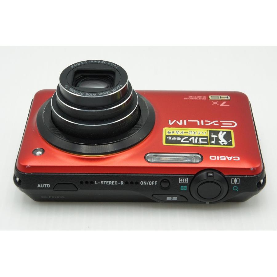 CASIO EXILIM EX レッド EXILIM SPEED HIGH ゴルフ用デジタルカメラ CASIO | Amazon EX-FC200S レッド コンパクトデジタルカメラ デジタルカメラ