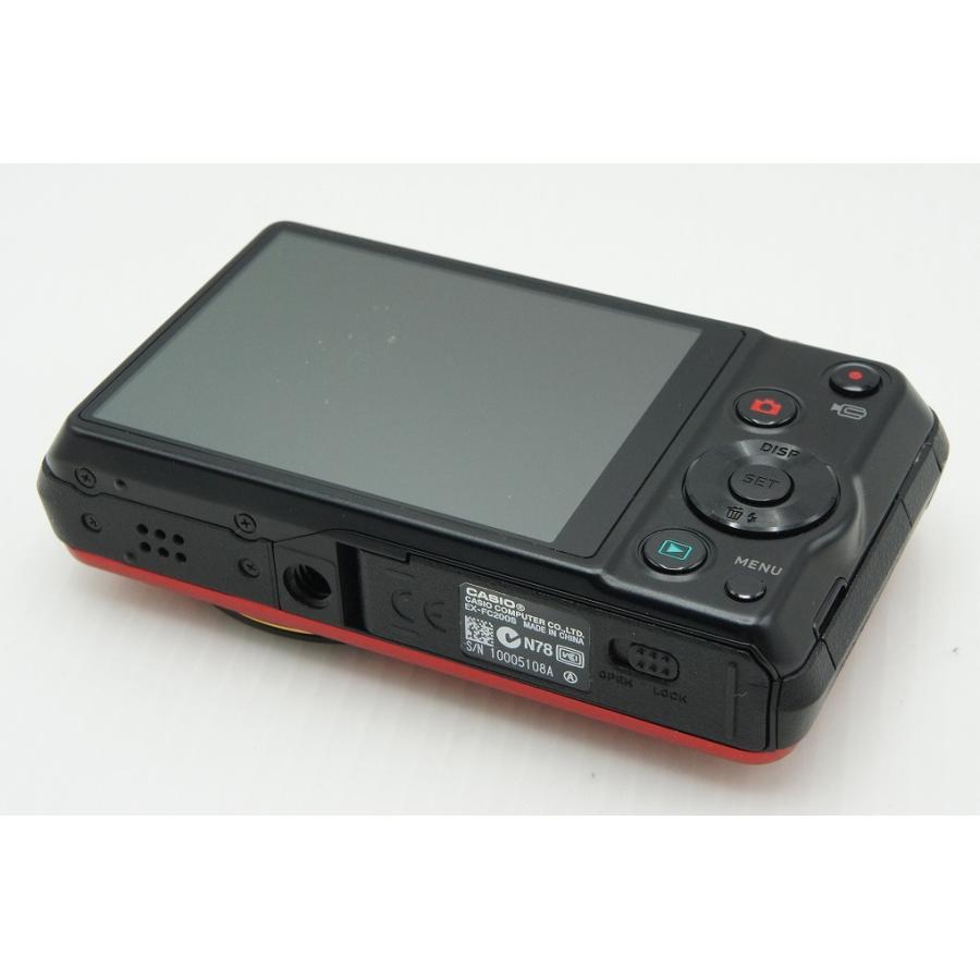 CASIO（カシオ） EXILIM EX-FC200S コンパクトデジタルカメラ レッド