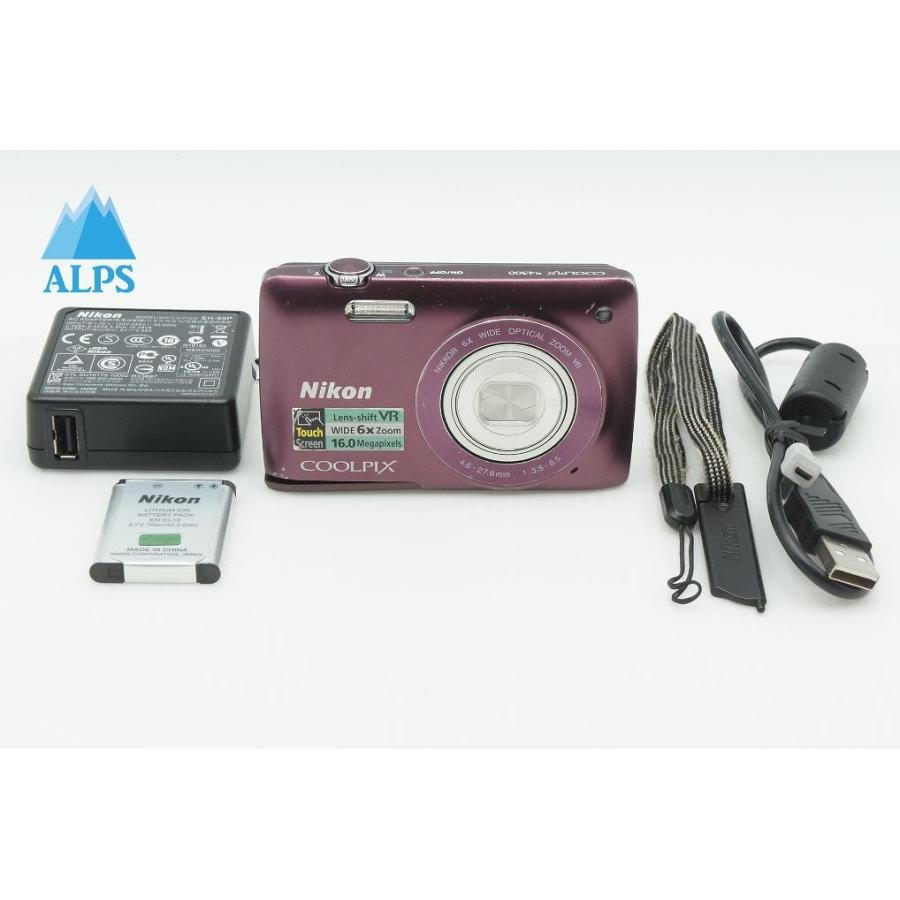 ニコン（Nikon） COOLPIX S4300 コンパクトデジタルカメラ パープル
