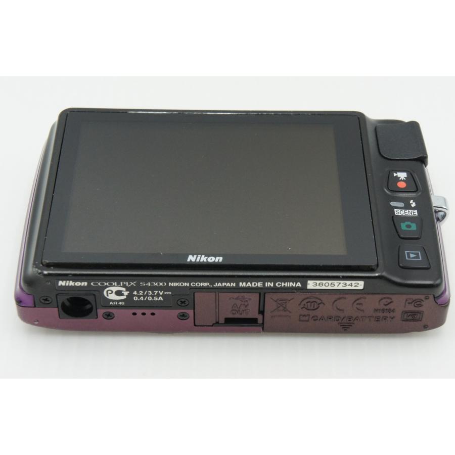 ニコン（Nikon） COOLPIX S4300 コンパクトデジタルカメラ パープル