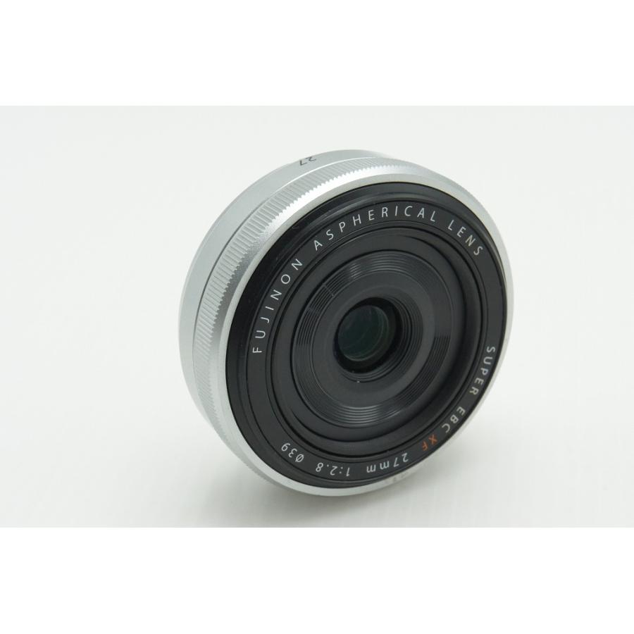 カメラ FUJIFILM フジフィルム XF 27mm F2.8 単焦点レンズ シルバー
